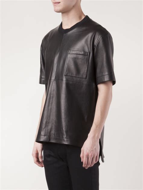 givenchy leather shirt|Givenchy t shirt men sale.